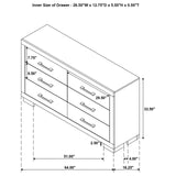 Jessica Bedroom Set with Nightstand Panels White