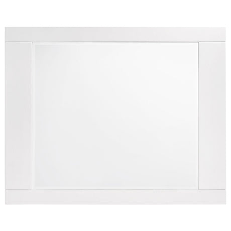 Felicity Glossy White Dresser Mirror