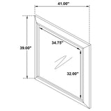 Kauffman Bedroom Set with High Straight Headboard