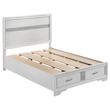 Miranda 4-piece Full Storage Bedroom Set White