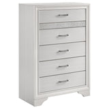 Miranda 5-piece Full Storage Bedroom Set White