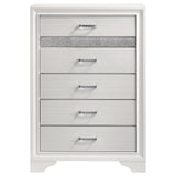 Miranda 5-piece Full Storage Bedroom Set White