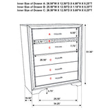 Miranda 5-piece Full Storage Bedroom Set White