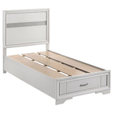 Miranda 4-piece Twin Storage Bedroom Set White