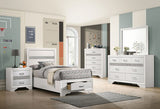 Miranda 5-piece Twin Storage Bedroom Set White