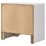 Miranda 2-drawer Nightstand Tray White