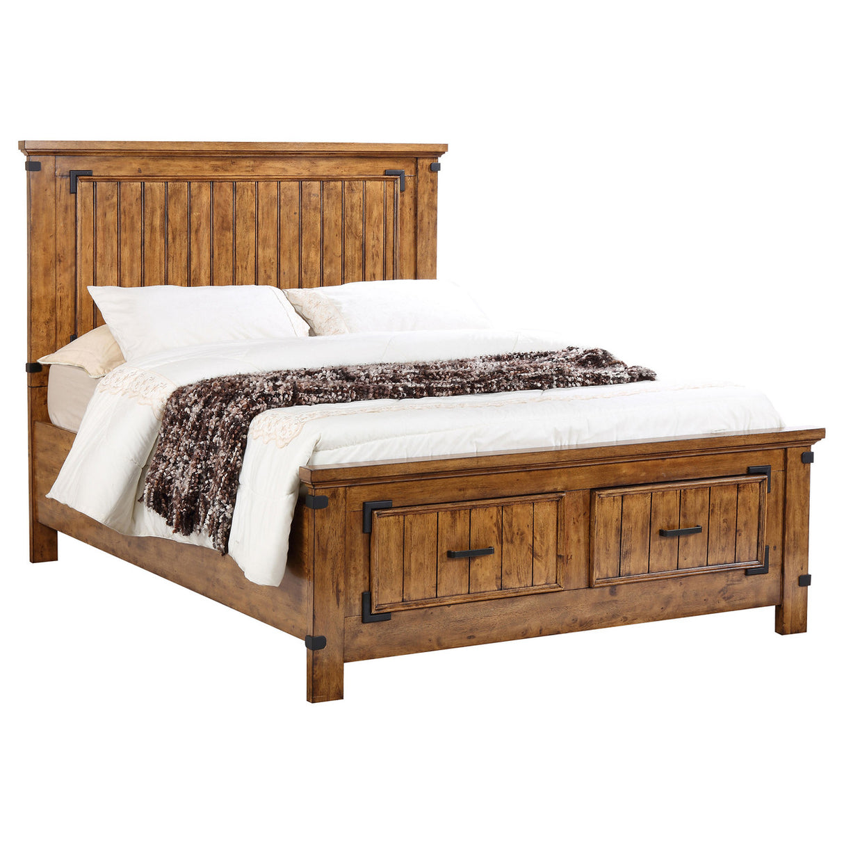 Brenner Rustic Honey California King Five-Piece Set