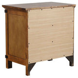 Brenner Panel Bedroom Set Rustic Honey