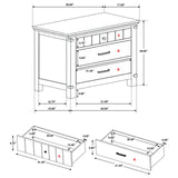 Brenner Panel Bedroom Set Rustic Honey