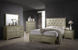 Beaumont Transitional Champagne Eastern King Four-Piece Set