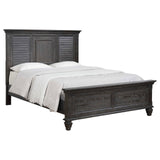 Franco 4-piece Eastern King Panel Bedroom Set Weathered Sage