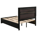 Miranda 4-piece Full Storage Bedroom Set Black