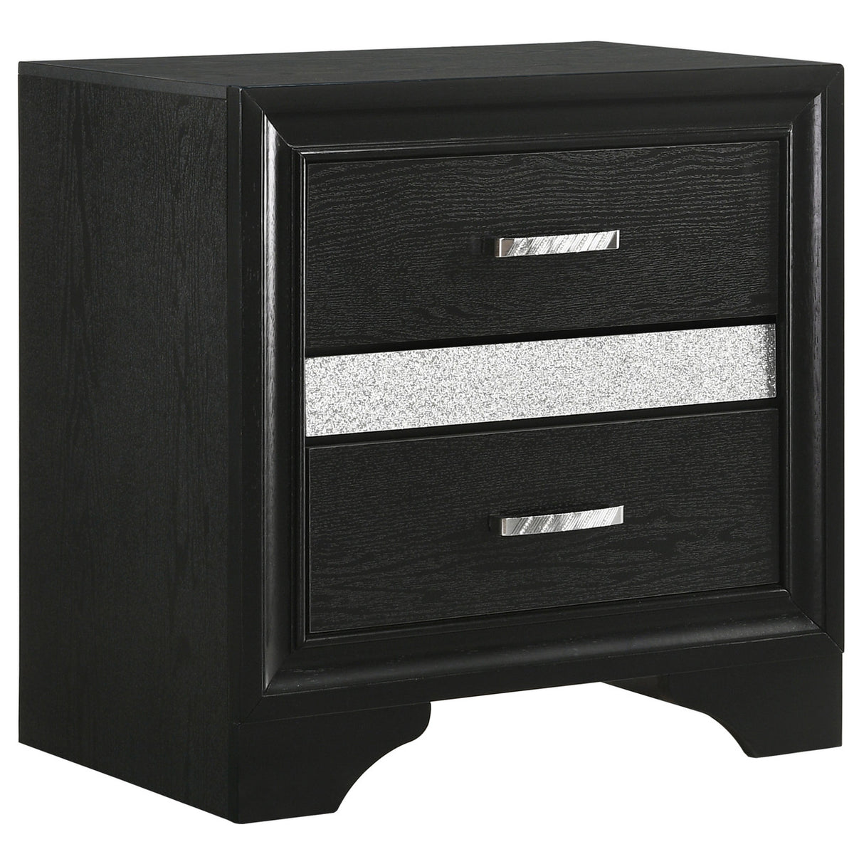 Miranda 4-piece Full Storage Bedroom Set Black