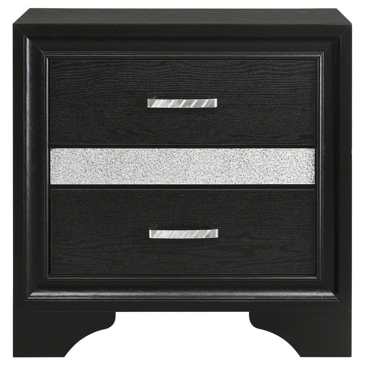 Miranda 4-piece Full Storage Bedroom Set Black