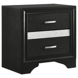 Miranda 5-piece Full Storage Bedroom Set Black