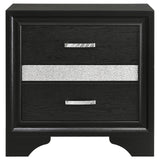 Miranda 5-piece Full Storage Bedroom Set Black