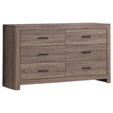 Brantford 4-piece Eastern King Storage Bedroom Set Barrel Oak