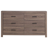 Brantford 4-piece Eastern King Storage Bedroom Set Barrel Oak