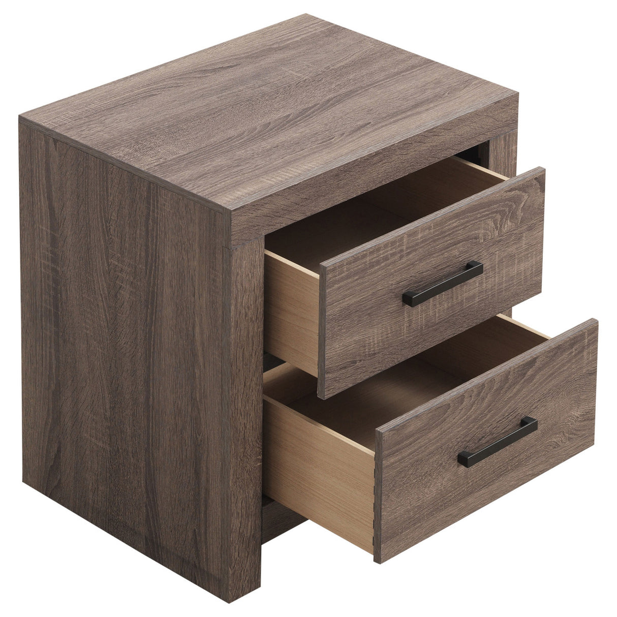 Brantford 4-piece Queen Storage Bedroom Set Barrel Oak