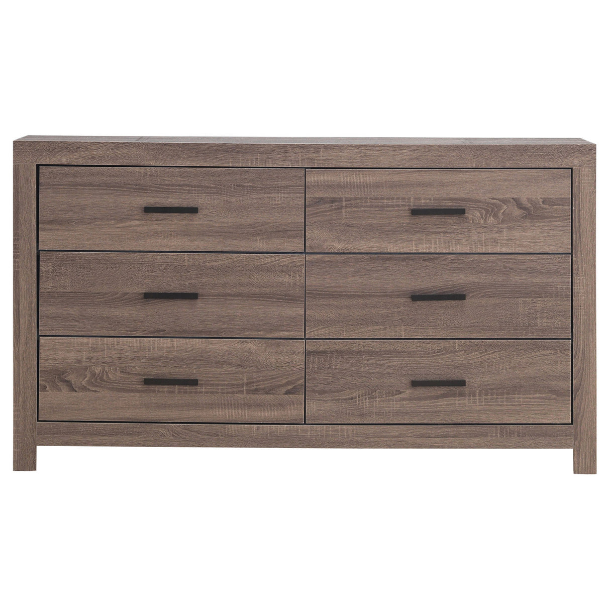 Brantford 5-piece Queen Storage Bedroom Set Barrel Oak