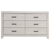 Brantford 4-piece Eastern King Storage Bedroom Set Coastal White