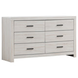 Brantford 5-piece Eastern King Storage Bedroom Set Coastal White