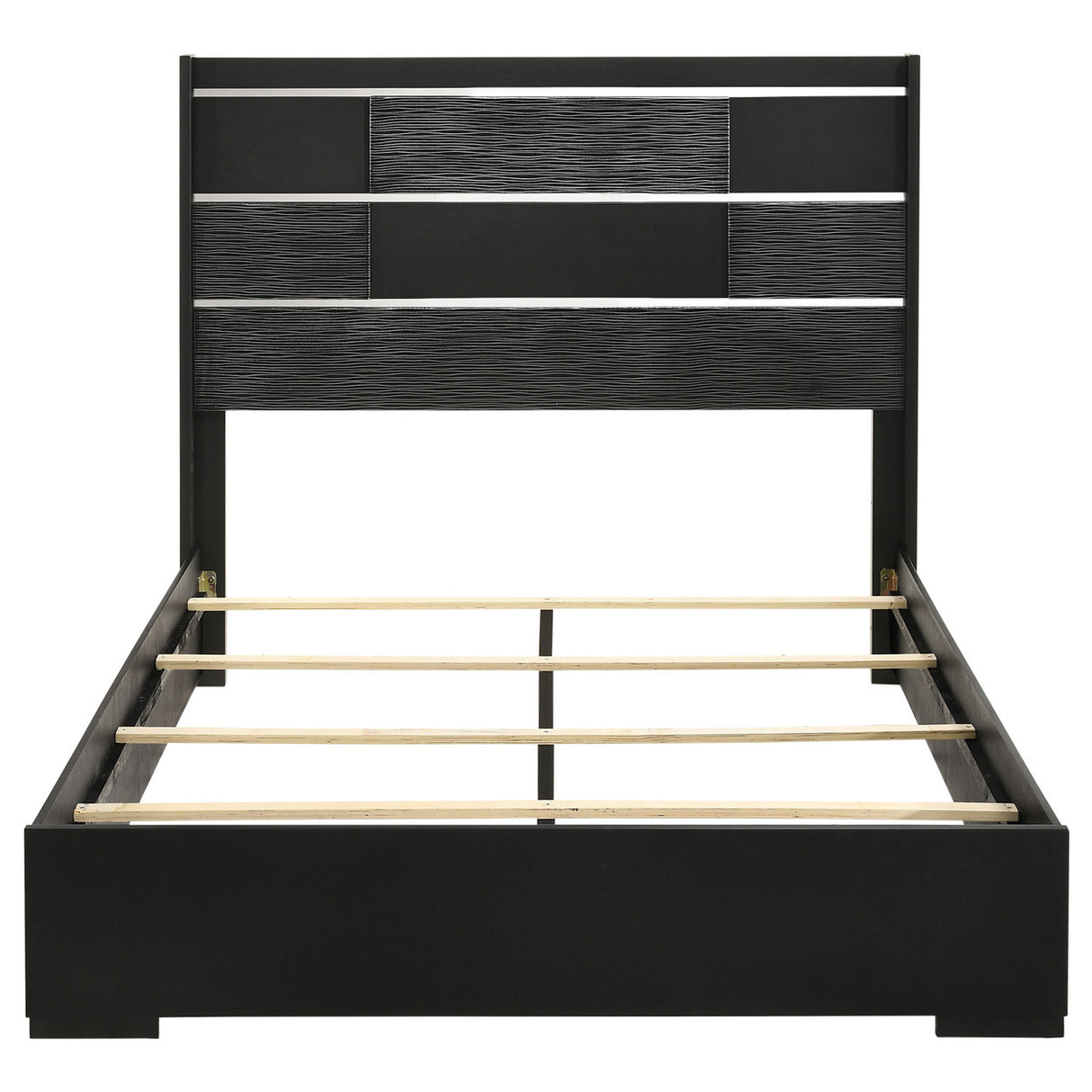 Blacktoft Eastern King Panel Bed Black