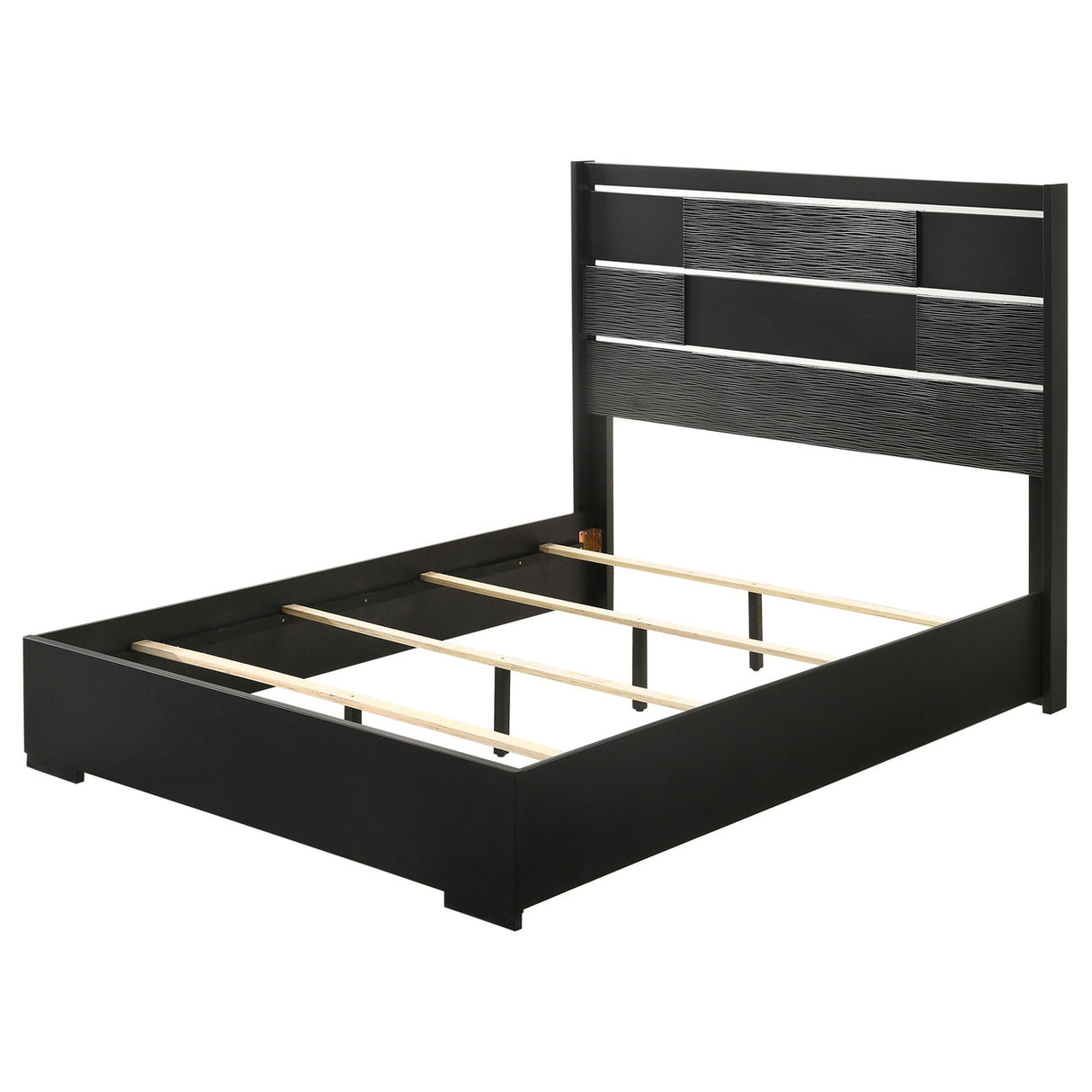 Blacktoft Eastern King Panel Bed Black