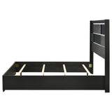 Blacktoft Eastern King Panel Bed Black