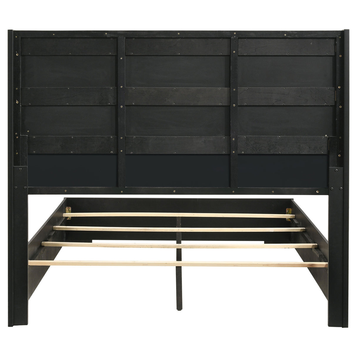 Blacktoft Eastern King Panel Bed Black