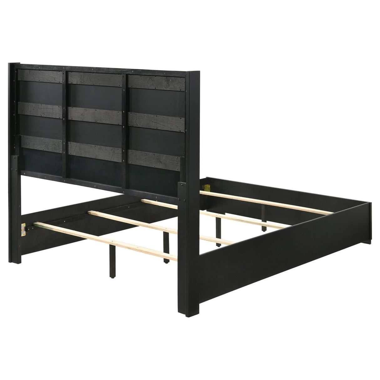 Blacktoft Eastern King Panel Bed Black