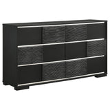 Blacktoft 4-piece Queen Panel Bedroom Set Black