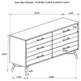 Marlow 5-piece Eastern King Bedroom Set Rough Sawn Multi