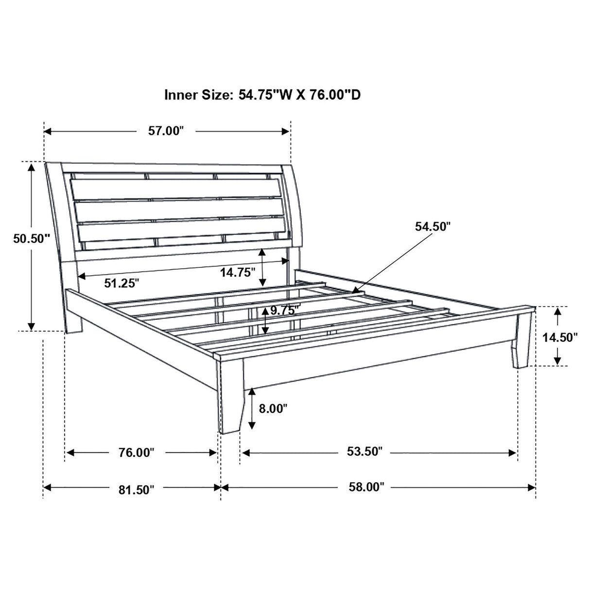 Serenity 5-piece Full Sleigh Bedroom Set Mod Grey