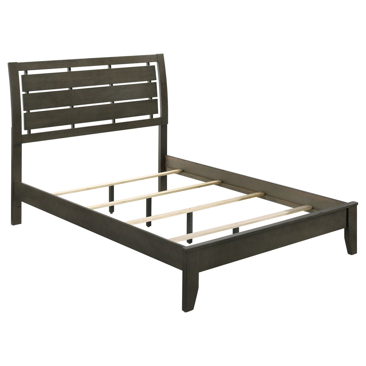 Serenity 4-piece Queen Sleigh Bedroom Set Mod Grey