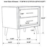 Ramon 4-piece Eastern King Panel Bedroom Set Metallic Sterling