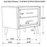 Ramon 5-piece Twin Panel Bedroom Set Metallic Sterling