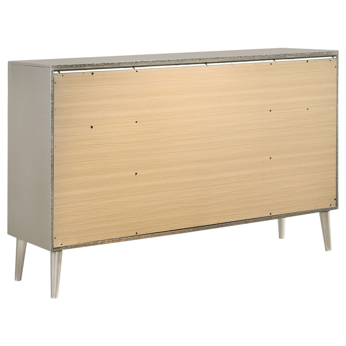 Ramon 6-drawer Dresser Metallic Sterling