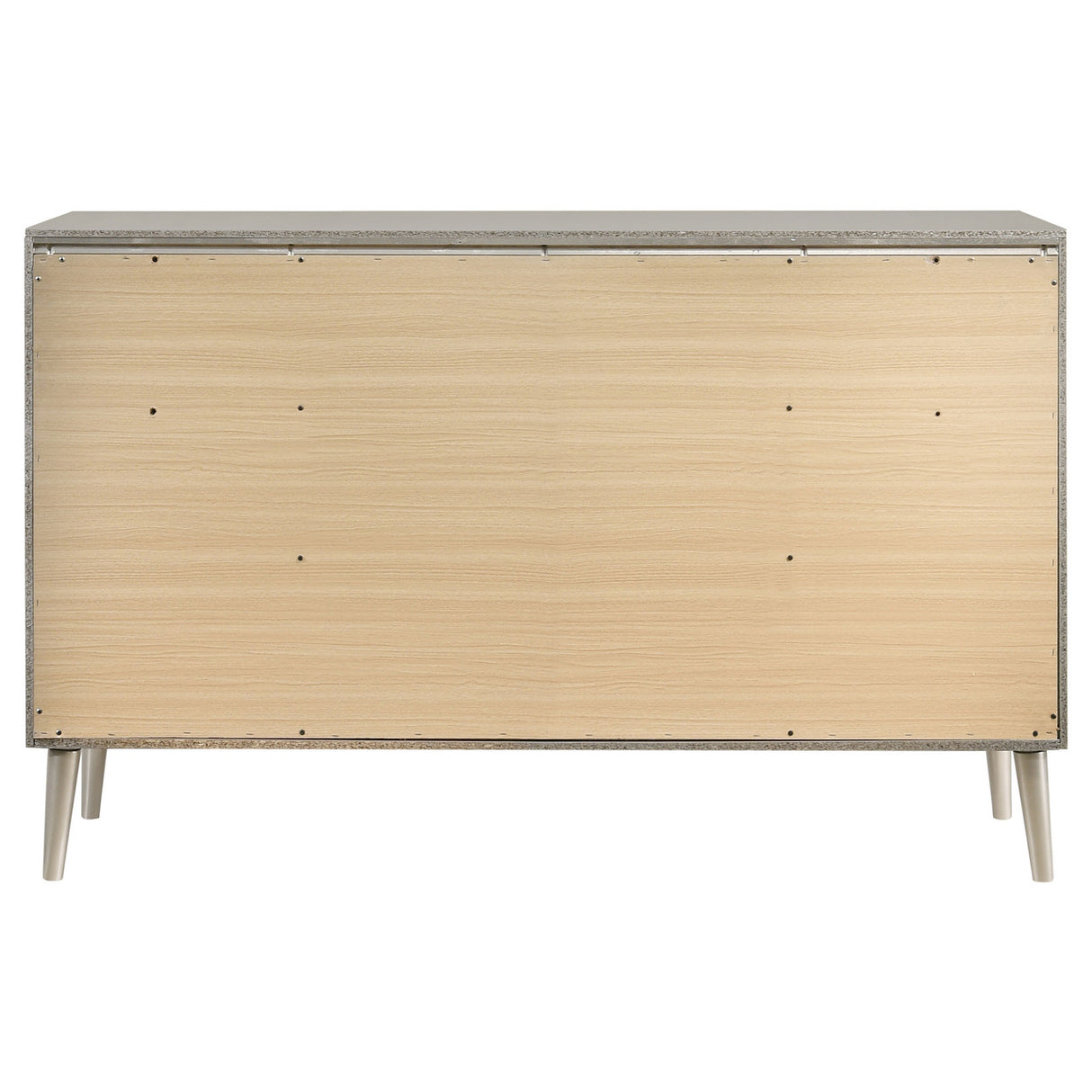 Ramon 6-drawer Dresser Metallic Sterling