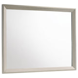 Ramon Dresser Mirror Metallic Sterling