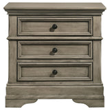 Manchester 3-drawer Nightstand Wheat