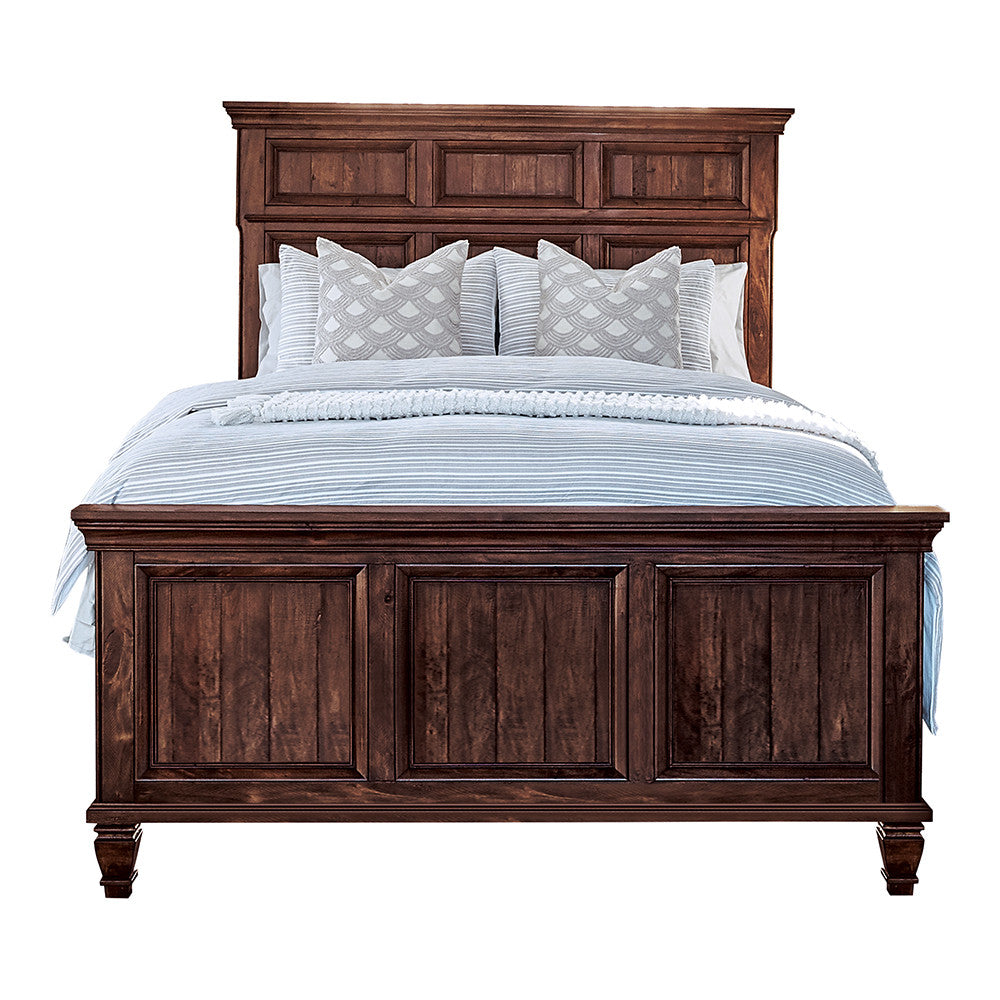 Coaster Avenue 5-piece Queen Bedroom Set Weathered Burnished Brown