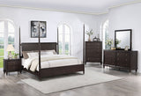 Emberlyn 5-piece Eastern King Poster Bedroom Set Brown