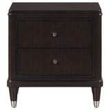 Emberlyn 2-drawer Nightstand Bedside Table Brown