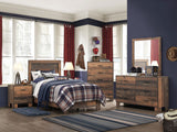 Sidney 5-piece Twin Panel Bedroom Set Rustic Pine