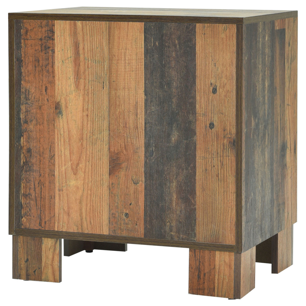 Sidney 2-drawer Nightstand Rustic Pine