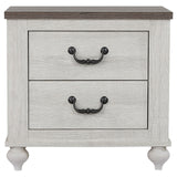 Stillwood 2-drawer Nightstand Vintage Linen