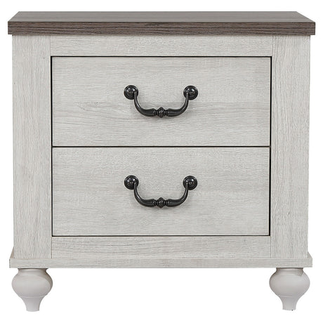 Stillwood 2-drawer Nightstand Vintage Linen