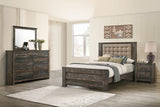 Ridgedale 4-piece Queen Bedroom Set Weathered Dark Brown and Latte