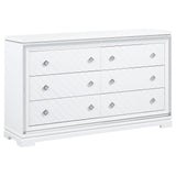 Eleanor Upholstered Tufted Bedroom Set White